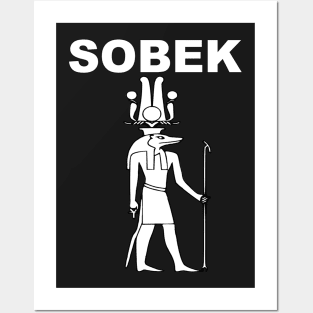 Sobek Ancient Egyptian God Posters and Art